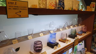 80歳過ぎの両親でも安心して体験（吹きガラス）できました。