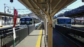 電車では初めてです