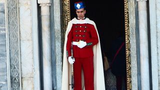 モロッコ独立の父、ムハンマド５世が眠る霊廟