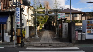 静かな神社でした