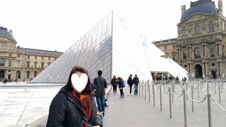 ルーヴル美術館に身体障害者として無料入場出来ました