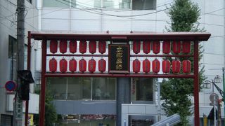 住宅地の中にあります