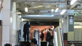 駅舎のユニークな活用に感心しました。