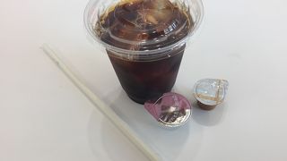 息子とアイスコーヒー！