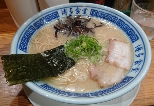 本場の博多ラーメン