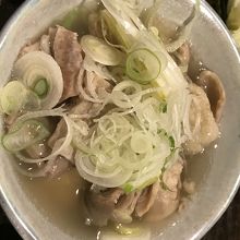 もつの塩煮込み