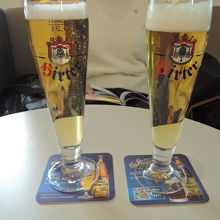 オーストリアのビールは、軽めのさっぱり系が多いです