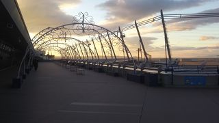 朝イチは人いない