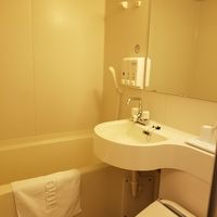 コンパクトなバスルームです。