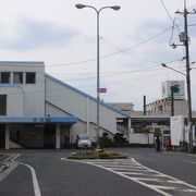 ＪＲと井原鉄道の乗換駅