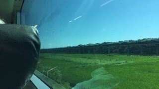 どことなくアート感もある日豊本線