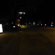 行燈も並んでいます．