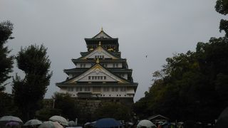 大きな天守閣でした