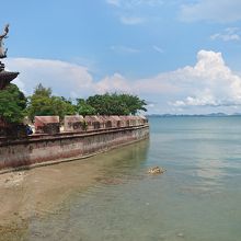 海沿いで気持ち良い