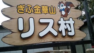 金華山リス村 