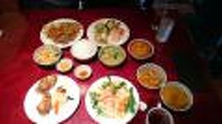 ブッフェのタイ料理