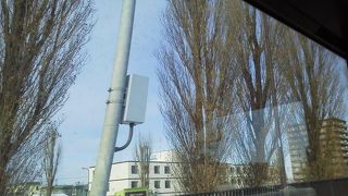 中央バスの車窓から観光。