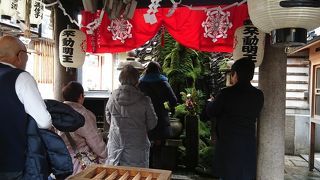 お正月の法善寺横丁