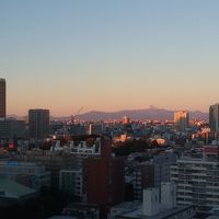 2211号室からは富士山が見えました