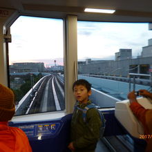 振り返り乗車記念撮影をしました