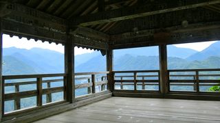 山寺随一の展望台