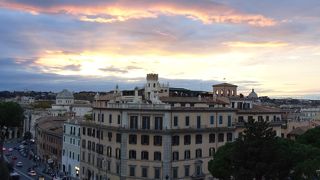 夕日が美しかった！