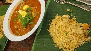 フィッシュヘッドカレーが有名