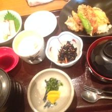 今回いただいた、日替わりのメニュー