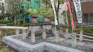 のどかな公園の中にある池