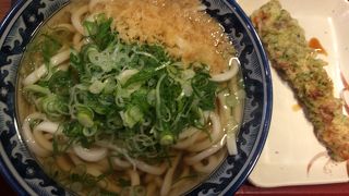 かけうどん中がお得