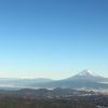 富士を挟み駿河湾と相模灘の大絶景！