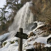 凍結しないほどの水量