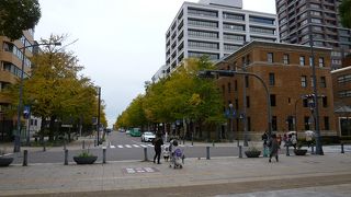 県庁や簡易裁判所などの歴史的建築が立ち並びます。