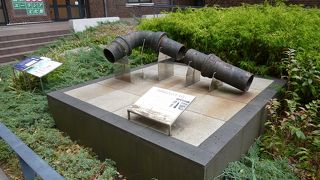 明治初期のガス管とのことで驚かされました。