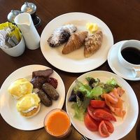 レストランでの朝食も良かった