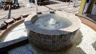 伊豆高原 旅の駅　　足湯　伊東観光協会 伊豆高原案内所