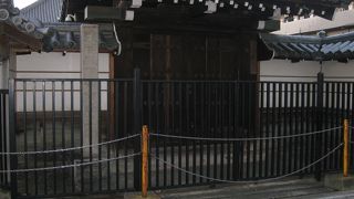 茨木城主中川清秀ゆかりの寺院