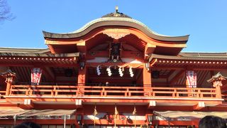 お正月はすごい人出