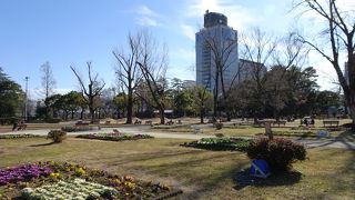 城跡を利用した公園