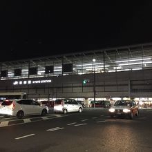 京都駅周辺の渋滞が酷いです。