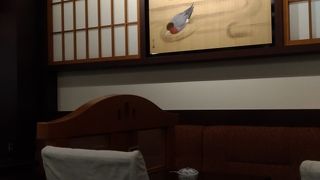 落ち着いた空間