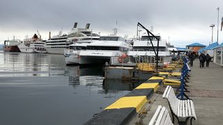 ビーグル水道ツアーの船舶場所