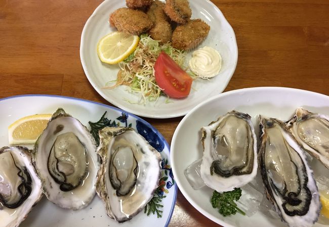 おいしい的矢がきがリーズナブルに食べられます