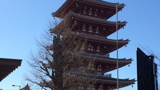 雰囲気のいい五重塔☆