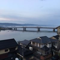 眺めは最高です。窓がほとんど開かないのは残念。