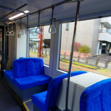 福井鉄道福武線車内