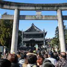 凄い賑わいです