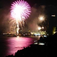 東急ハーヴェストクラブ熱海伊豆山 Vialaのお部屋のバルコニーからの熱海海上花火大会 By ミシマ 熱海海上花火大会のクチコミ フォートラベル