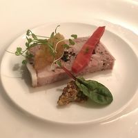 ディナーのフォアグラテリーヌ
