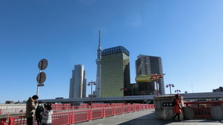 こんなにすいている橋は初めて見た